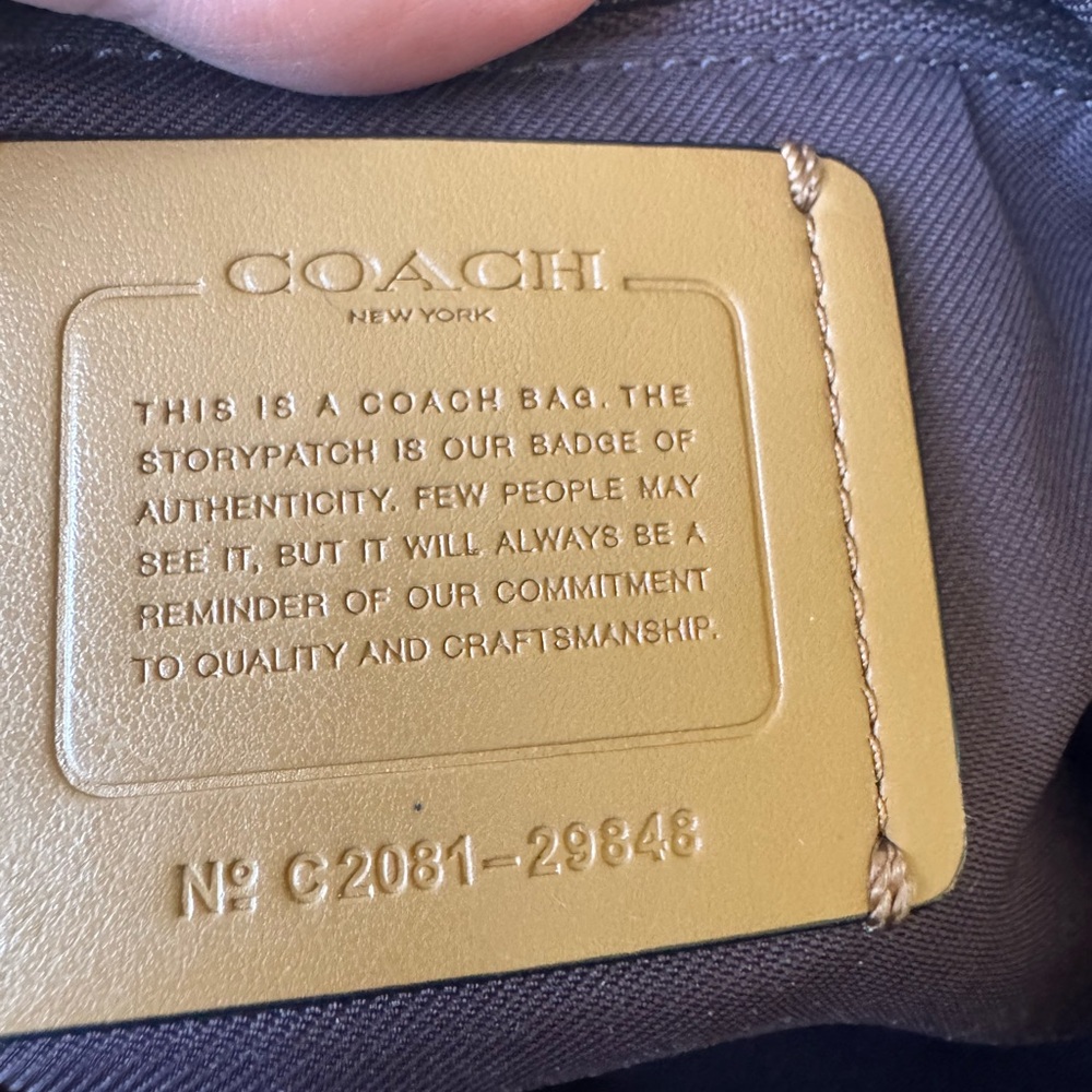 Coach Legacy Jacquard Prairie Satchel bag - Picture 10 of 13